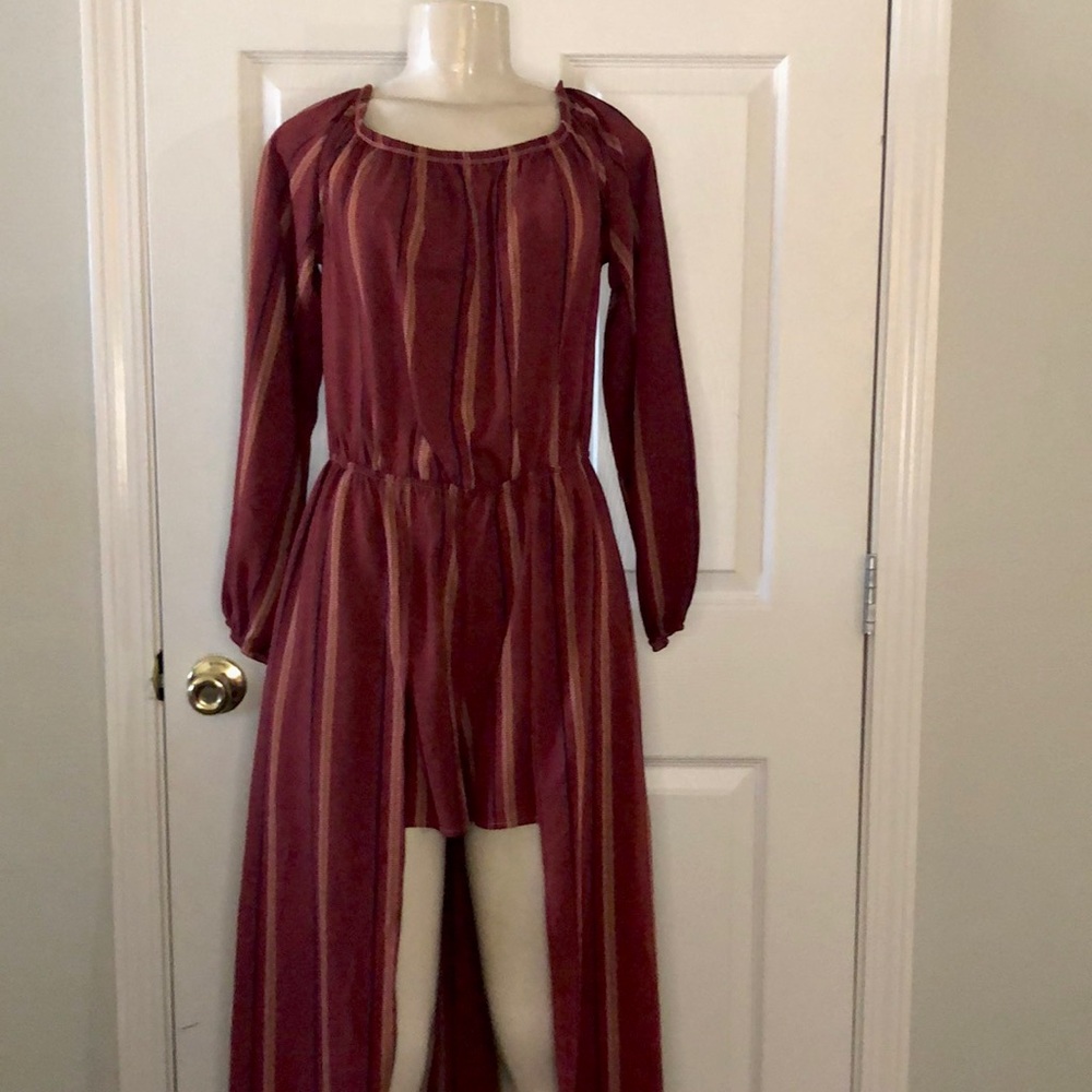 Jumper short set with tail